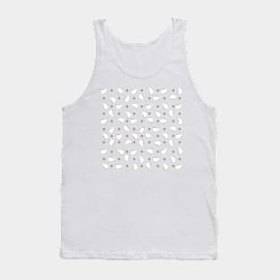 Glamour Bird Blue Tank Top